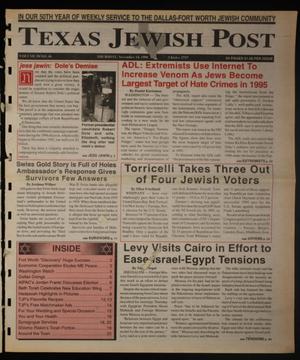Texas Jewish Post (Fort Worth, Tex.), Vol. 50, No. 46, Ed. 1 Thursday, November 14, 1996
