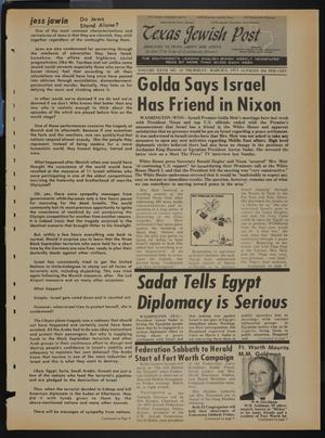 Texas Jewish Post (Fort Worth, Tex.), Vol. 27, No. 10, Ed. 1 Thursday, March 8, 1973