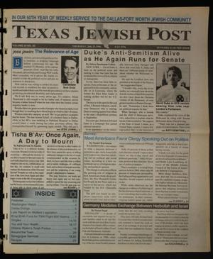 Texas Jewish Post (Fort Worth, Tex.), Vol. 50, No. 30, Ed. 1 Thursday, July 25, 1996