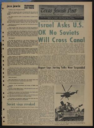 Primary view of object titled 'Texas Jewish Post (Fort Worth, Tex.), Vol. 25, No. 18, Ed. 1 Thursday, May 6, 1971'.