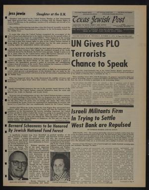 Texas Jewish Post (Fort Worth, Tex.), Vol. 28, No. 42, Ed. 1 Thursday, October 17, 1974