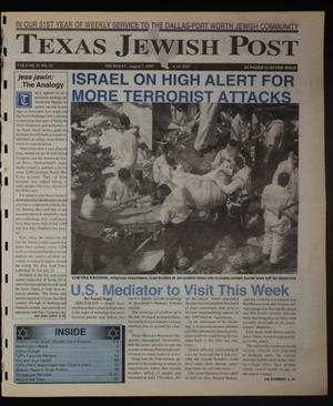 Texas Jewish Post (Fort Worth, Tex.), Vol. 51, No. 32, Ed. 1 Thursday, August 7, 1997