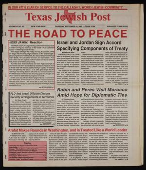 Texas Jewish Post (Fort Worth, Tex.), Vol. 47, No. 38, Ed. 1 Monday, September 20, 1993
