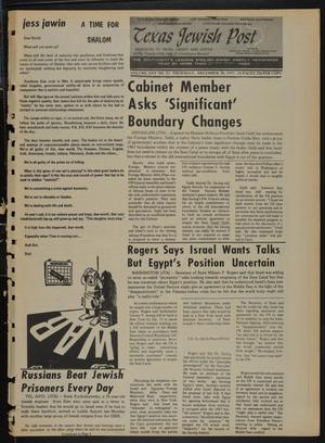 Texas Jewish Post (Fort Worth, Tex.), Vol. 25, No. 52, Ed. 1 Thursday, December 30, 1971
