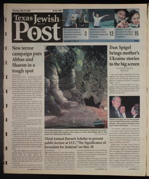 Texas Jewish Post (Fort Worth, Tex.), Vol. 57, No. 21, Ed. 1 Thursday, May 22, 2003