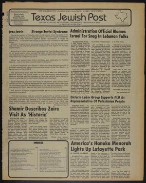 Texas Jewish Post (Fort Worth, Tex.), Vol. 36, No. 49, Ed. 1 Thursday, December 9, 1982