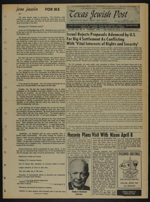 Texas Jewish Post (Fort Worth, Tex.), Vol. 23, No. 14, Ed. 1 Thursday, April 3, 1969