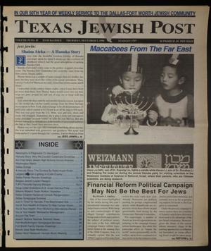 Texas Jewish Post (Fort Worth, Tex.), Vol. 50, No. 49, Ed. 1 Thursday, December 5, 1996