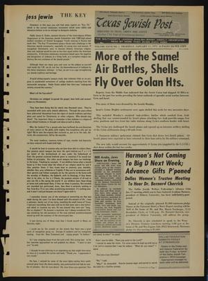 Texas Jewish Post (Fort Worth, Tex.), Vol. 27, No. 2, Ed. 1 Thursday, January 11, 1973