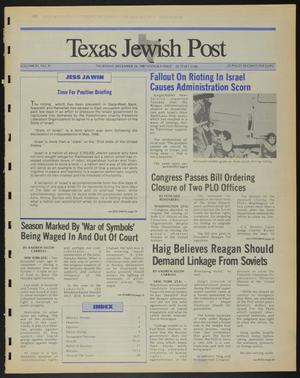 Texas Jewish Post (Fort Worth, Tex.), Vol. 41, No. 51, Ed. 1 Thursday, December 24, 1987