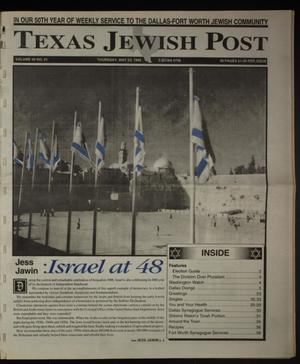 Texas Jewish Post (Fort Worth, Tex.), Vol. 50, No. 21, Ed. 1 Thursday, May 23, 1996
