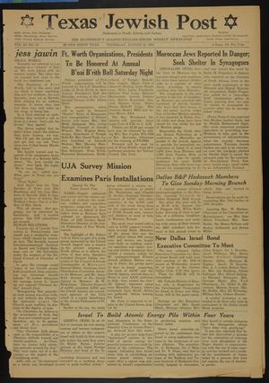 Texas Jewish Post (Fort Worth, Tex.), Vol. 9, No. 33, Ed. 1 Thursday, August 18, 1955