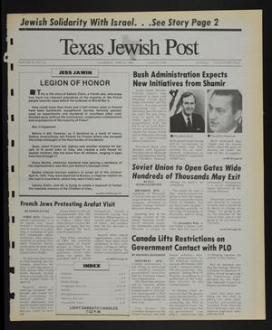 Texas Jewish Post (Fort Worth, Tex.), Vol. 43, No. 14, Ed. 1 Thursday, April 6, 1989