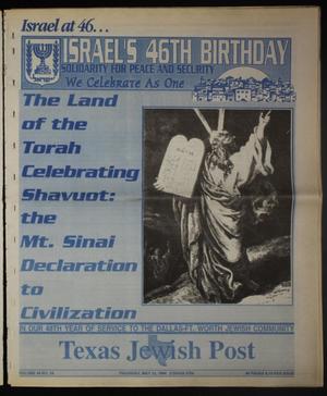 Texas Jewish Post (Fort Worth, Tex.), Vol. 48, No. 19, Ed. 1 Thursday, May 12, 1994