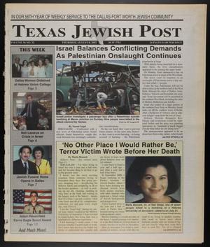 Texas Jewish Post (Fort Worth, Tex.), Vol. 56, No. 32, Ed. 1 Thursday, August 8, 2002