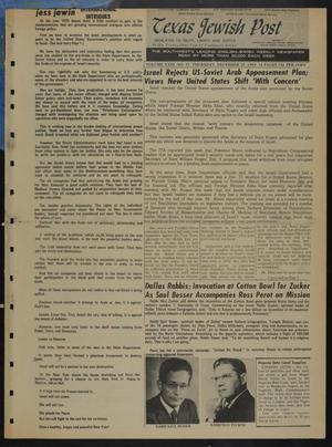 Texas Jewish Post (Fort Worth, Tex.), Vol. 23, No. 52, Ed. 1 Thursday, December 25, 1969
