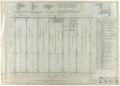 Technical Drawing: Masonic Building, Abilene, Texas: Second Floor Framing Plan