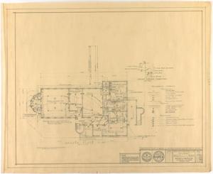Abilene Country Club, Abilene, Texas: Ground Floor Mechanical Plan