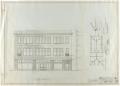 Thumbnail image of item number 1 in: 'Masonic Building, Abilene, Texas: Front Elevation'.