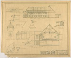 Primary view of object titled 'Abilene Country Club, Abilene, Texas: Sections'.