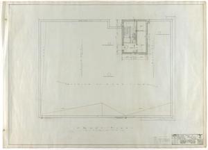 Primary view of object titled 'Masonic Building, Abilene, Texas: Roof Plan'.