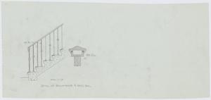 Primary view of object titled 'Abilene Country Club Alterations and Additions, Abilene, Texas: Stair Details'.