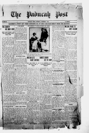 The Paducah Post (Paducah, Tex.), Vol. 11, No. 30, Ed. 1 Thursday, December 7, 1916