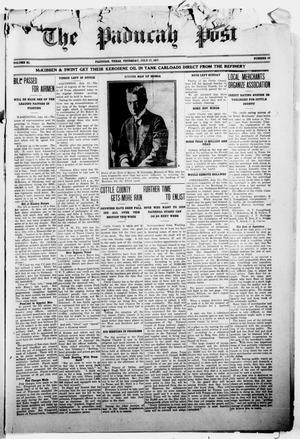 The Paducah Post (Paducah, Tex.), Vol. 11, No. 10, Ed. 1 Tuesday, July 17, 1917