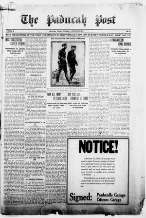 The Paducah Post (Paducah, Tex.), Vol. 10, No. 35, Ed. 1 Thursday, January 20, 1916