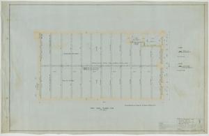 Primary view of object titled 'Club Building for B.P.O.E. Number 71, Dallas, Texas: Third Floor Framing Plan'.