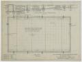 Technical Drawing: Natatorium Swimming Pool, Abilene, Texas: Section and Plan