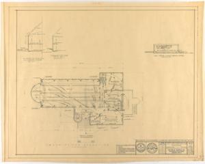Primary view of object titled 'Abilene Country Club, Abilene, Texas: Main Floor Elevation'.