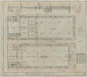 Primary view of object titled 'Masonic Temple, Ranger, Texas: Floor Plans'.