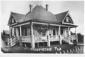 [Peterson House, 1st St., Rosenberg]