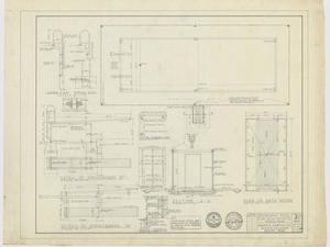 Boy Scout Swimming Pool, Abilene, Texas: Floor Plan and Details