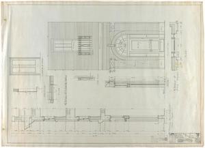 Primary view of object titled 'Masonic Building, Abilene, Texas: Elevations and Sections'.
