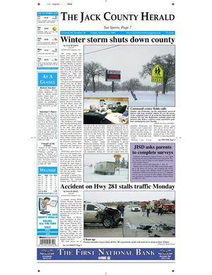 The Jack County Herald (Jacksboro, Tex.), Vol. 65, No. 36, Ed. 1 Friday, February 4, 2011