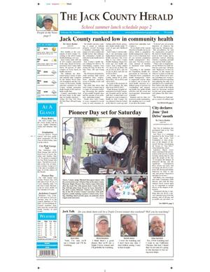 The Jack County Herald (Jacksboro, Tex.), Vol. 69, No. 1, Ed. 1 Friday, June 6, 2014