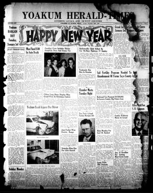 Primary view of object titled 'Yoakum Herald-Times (Yoakum, Tex.), Vol. 64, No. 102, Ed. 1 Friday, December 30, 1960'.