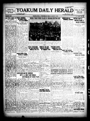 Yoakum Daily Herald (Yoakum, Tex.), Vol. 35, No. 109, Ed. 1 Friday, August 7, 1931