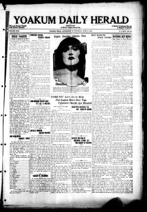 Yoakum Daily Herald (Yoakum, Tex.), Vol. 29, No. 62, Ed. 1 Saturday, June 13, 1925