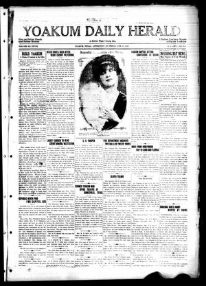 Yoakum Daily Herald (Yoakum, Tex.), Vol. 28, No. 311, Ed. 1 Friday, February 13, 1925