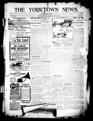 The Yorktown News. (Yorktown, Tex.), Vol. 13, No. 7, Ed. 1 Thursday, February 6, 1908