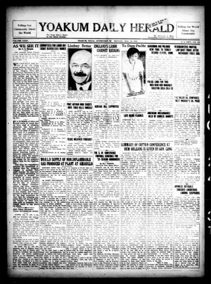 Yoakum Daily Herald (Yoakum, Tex.), Vol. 35, No. 123, Ed. 1 Monday, August 24, 1931