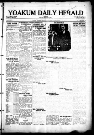 Yoakum Daily Herald (Yoakum, Tex.), Vol. 29, No. 74, Ed. 1 Saturday, June 27, 1925