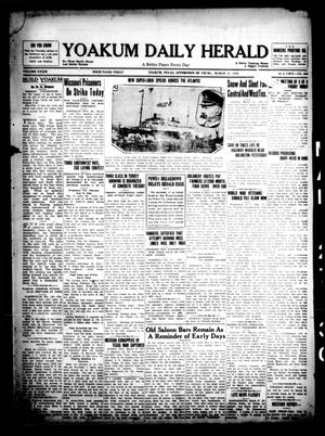 Yoakum Daily Herald (Yoakum, Tex.), Vol. 33, No. 303, Ed. 1 Thursday, March 27, 1930