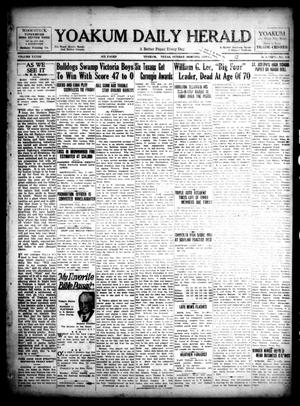 Yoakum Daily Herald (Yoakum, Tex.), Vol. 33, No. 183, Ed. 1 Sunday, November 3, 1929