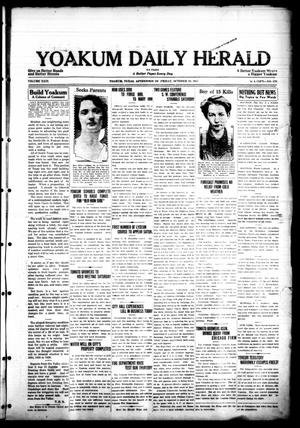 Yoakum Daily Herald (Yoakum, Tex.), Vol. 29, No. 179, Ed. 1 Friday, October 30, 1925