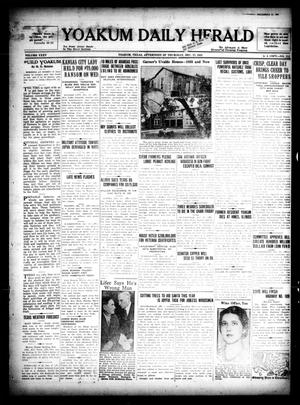 Yoakum Daily Herald (Yoakum, Tex.), Vol. 35, No. 218, Ed. 1 Thursday, December 17, 1931
