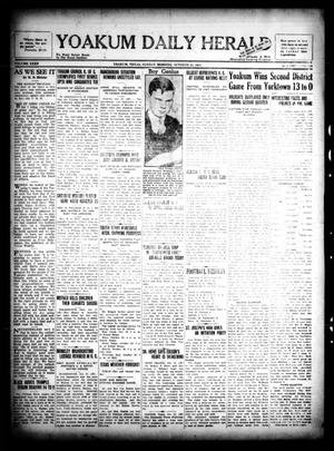 Yoakum Daily Herald (Yoakum, Tex.), Vol. 35, No. 168, Ed. 1 Sunday, October 18, 1931